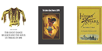 Image of three books from the library's collections. Link: Read More About the Ghost Dance